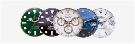 types of tudor and rolex dials|rolex watch dial.